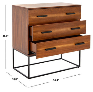 Trumpet 3-Drawer Chest