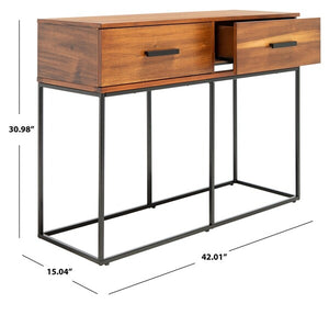 Trumpet 2-Drawer Console Table