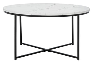 Tavia Round Marble Coffee Table