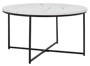 Tavia Round Marble Coffee Table