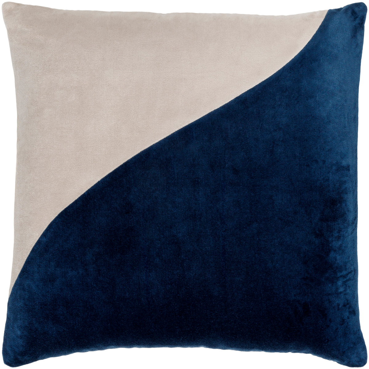 HALF AND HALF ACCENT PILLOW