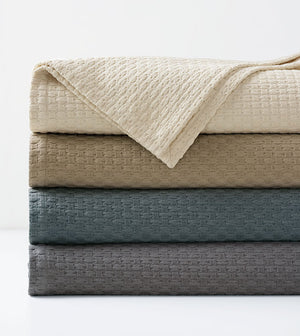 TEGAN MATELASSE COVERLET IN DOVE