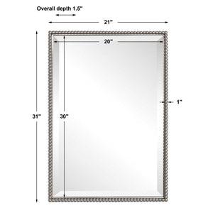 Sherise Vanity Mirror Nickel