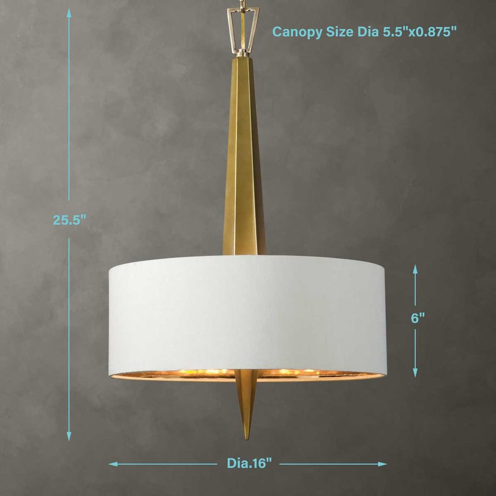 Obeliska 3 Lt Chandelier