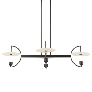 Kyoto 4 Lt Linear LED Chandelier