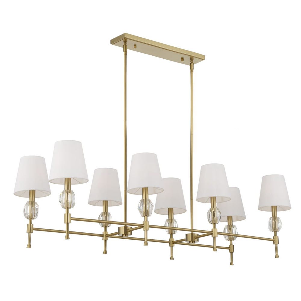 Uttermost Arques 8 Light Linear Chandelier