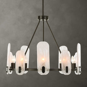 Ellipse 10 Lt Chandelier
