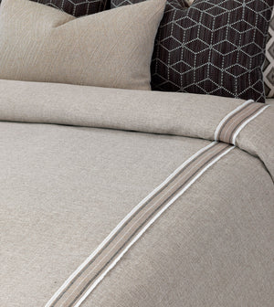 BALE WOVEN DUVET COVER AND COMFORTER