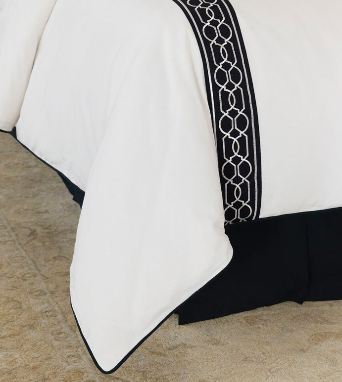 BALDWIN WHITE DUVET COVER AND COMFORTER