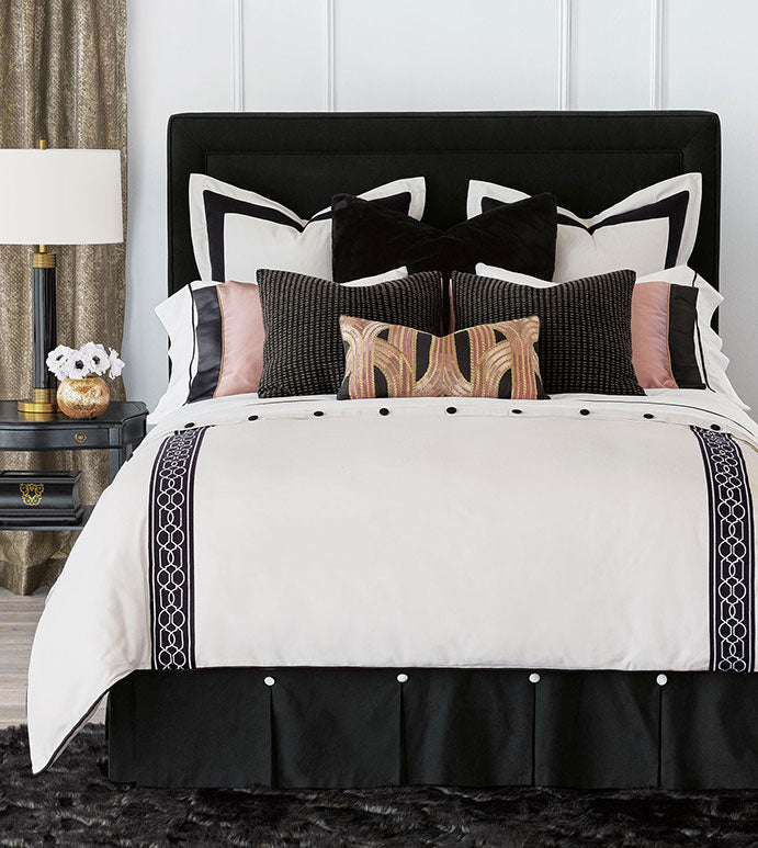 BALDWIN WHITE DUVET COVER AND COMFORTER