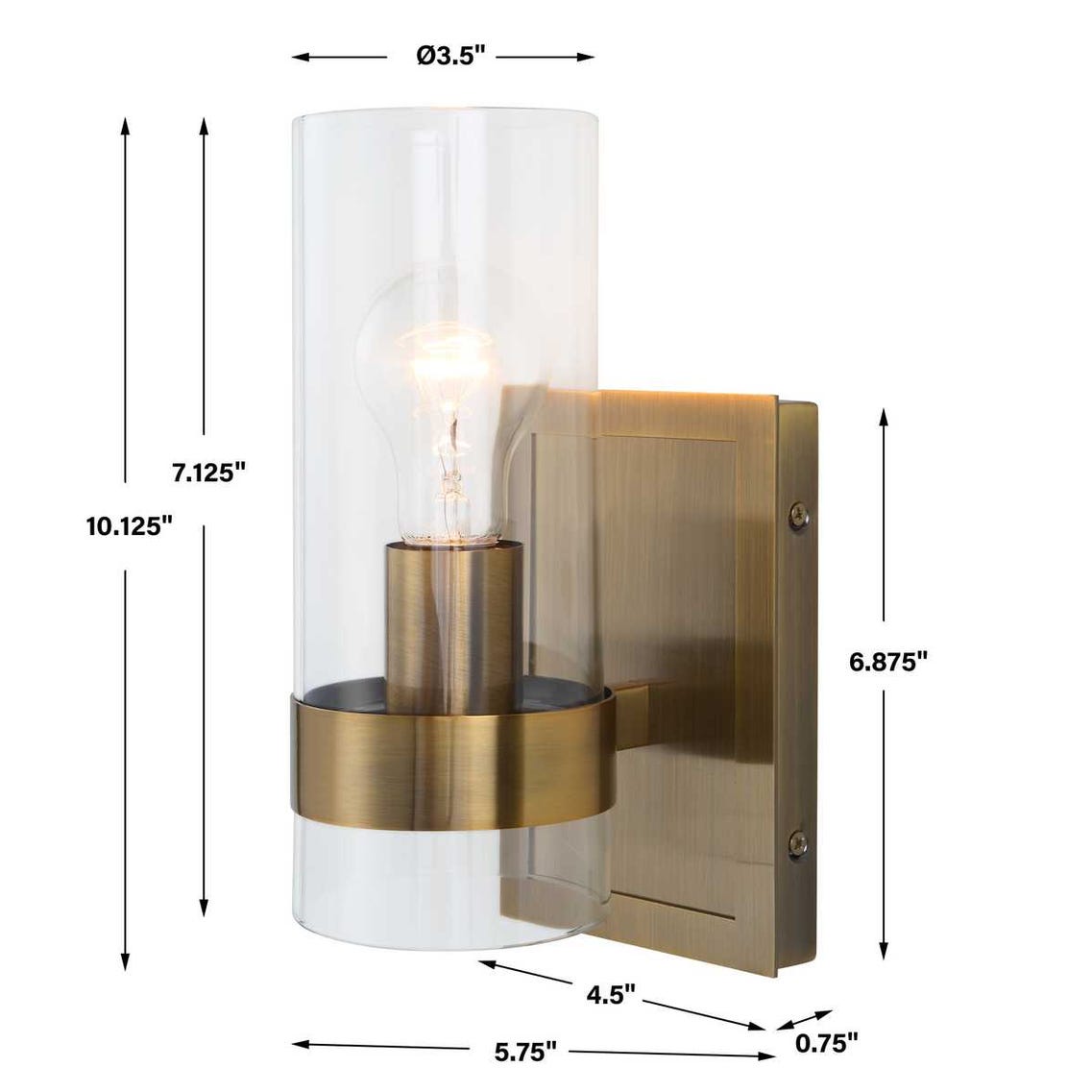 Cardiff AB 1 Lt Sconce