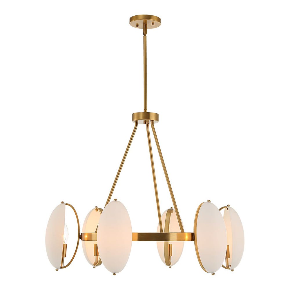 Oviform 6 Lt Chandelier