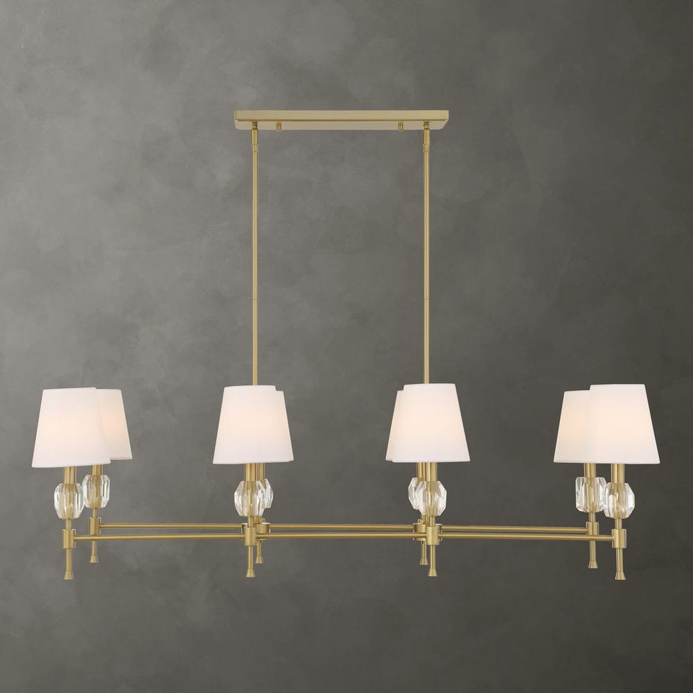 Uttermost Arques 8 Light Linear Chandelier