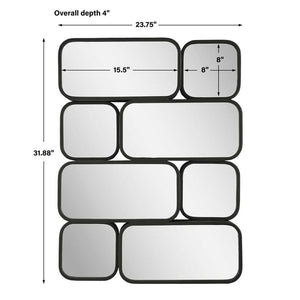 Canute Mirror Black