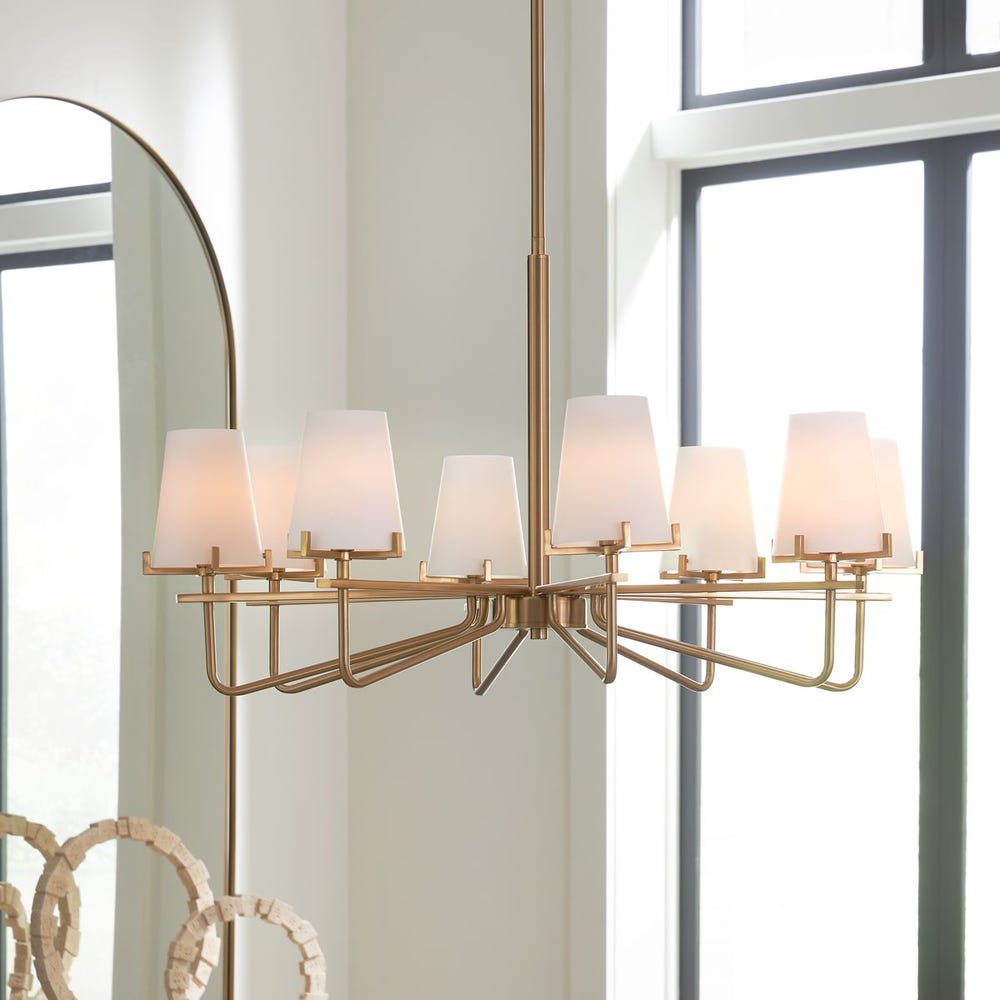 Lassen 8 Lt Chandelier