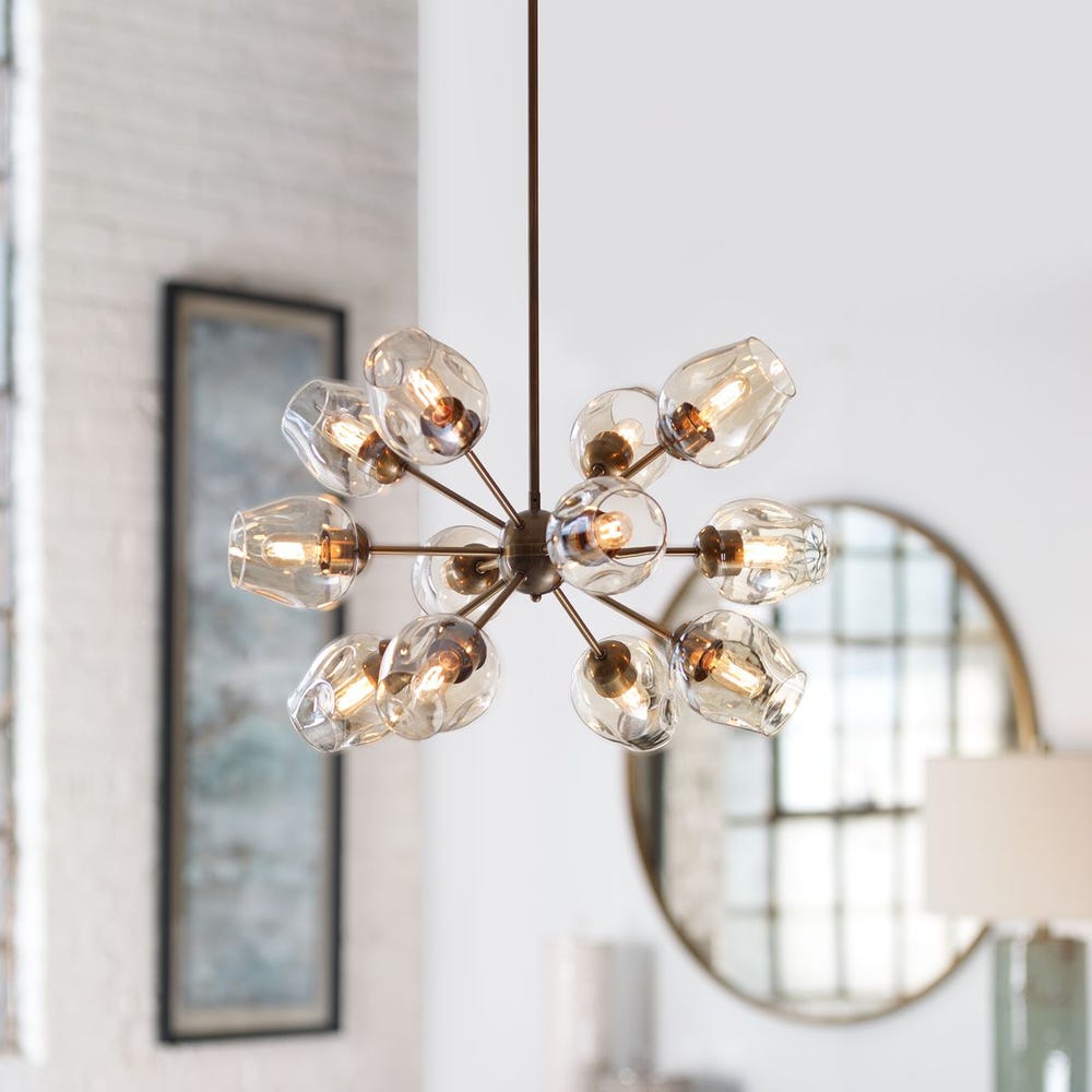 Chet 12 Lt Chandelier