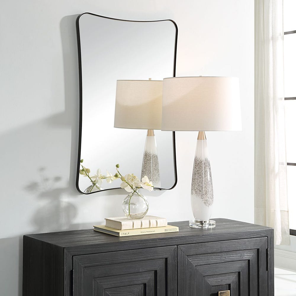 Loudon Vanity Mirror Black