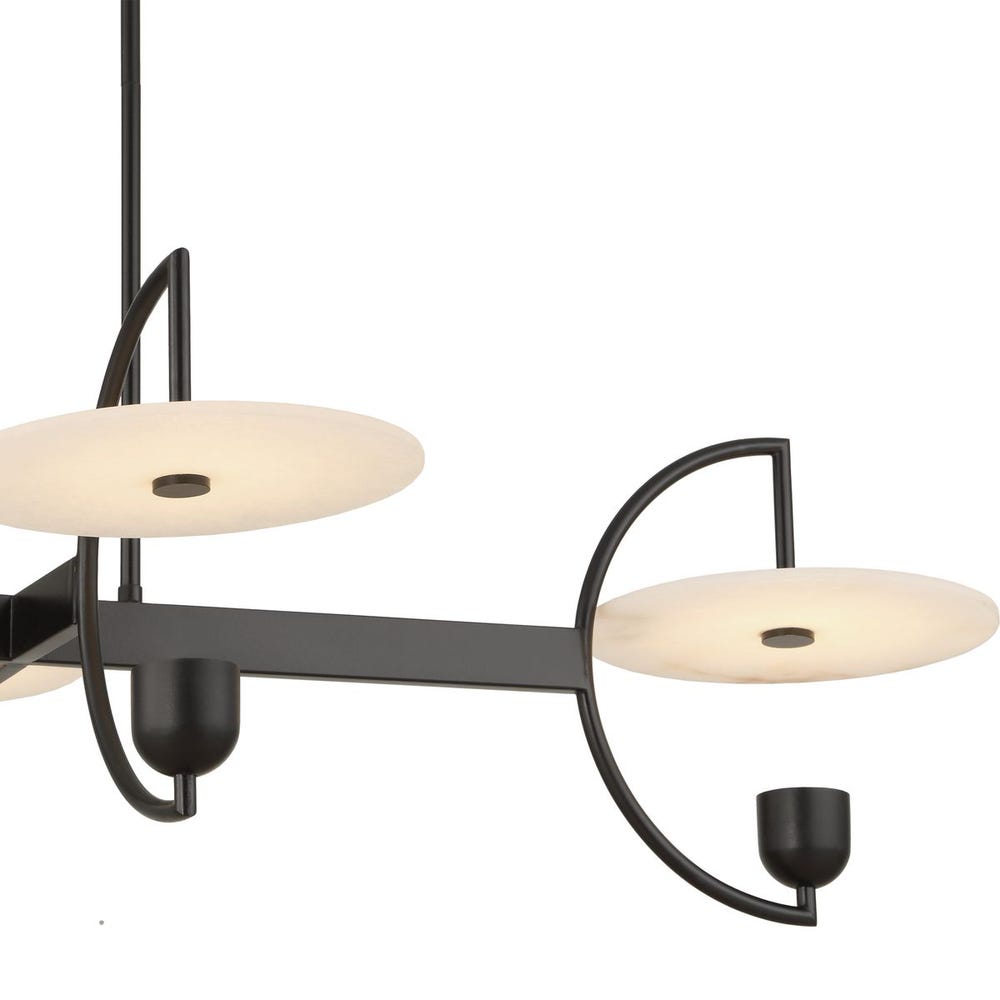 Uttermost Kyoto 4 Light Linear LED Chandelier