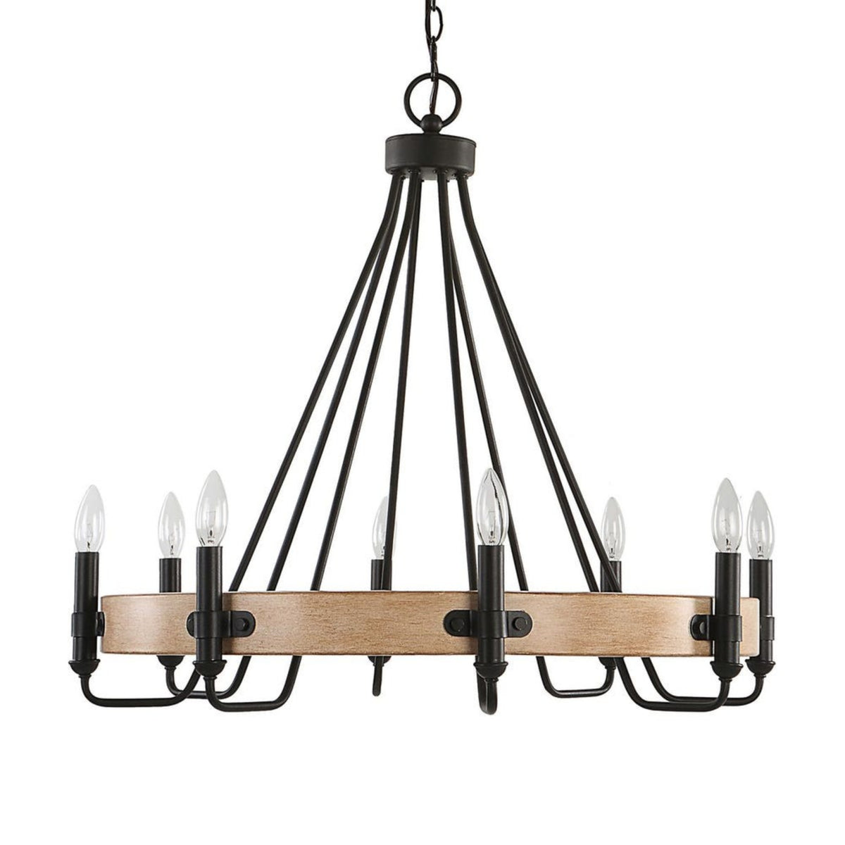 Deschutes 8 Lt Chandelier