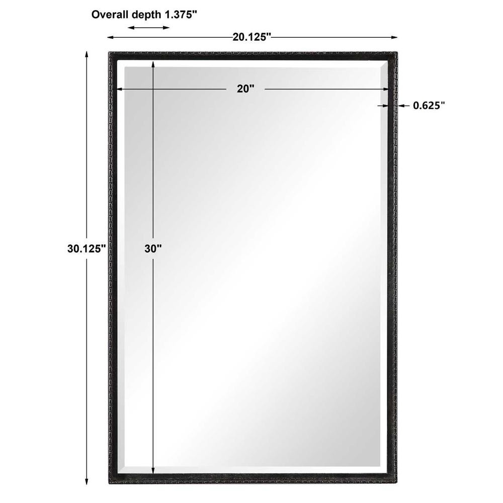 Callan Vanity Mirror Black