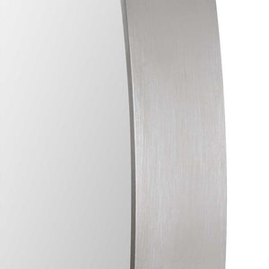 Pursley Oval Mirror Nickel