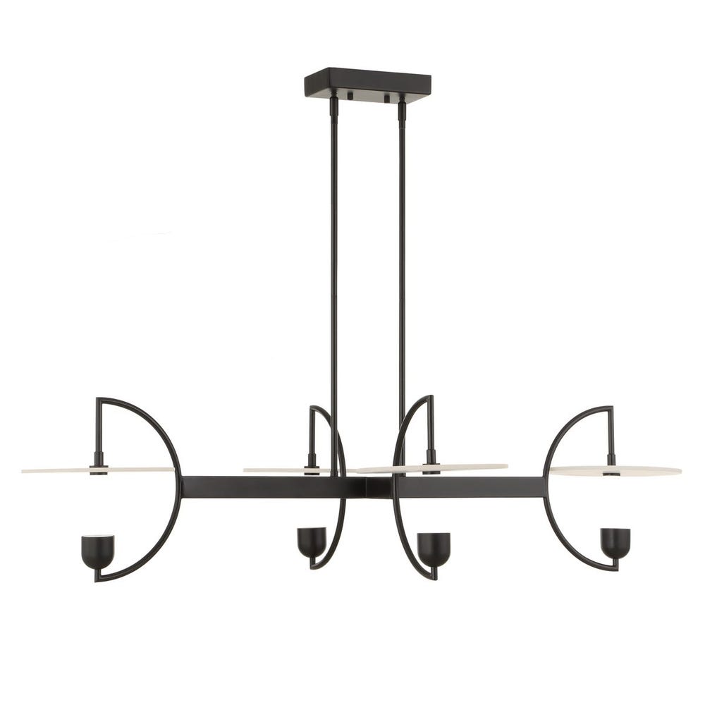 Uttermost Kyoto 4 Light Linear LED Chandelier