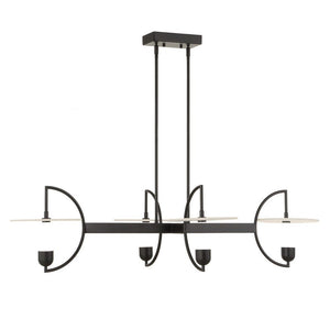 Kyoto 4 Lt Linear LED Chandelier