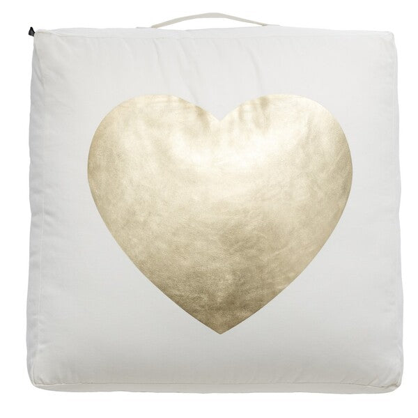 I HEART FLOOR PILLOW