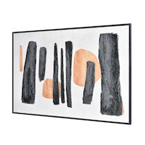 Wilkes Abstract 71x47 Framed Wall Art