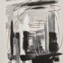 Beyer IV Abstract 18x24 Framed Wall Art