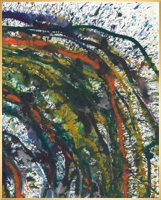 Down the Tube III Framed Wall Art