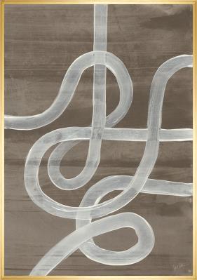 Crossed Paths I Framed Wall Art