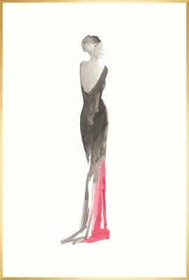 Classy Fashionista VI Framed Wall Art