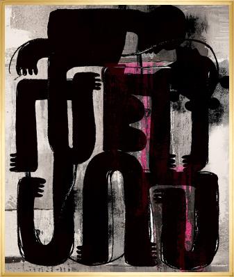 He and She Framed Wall Art