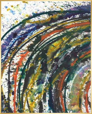 Down the Tube I Framed Wall Art