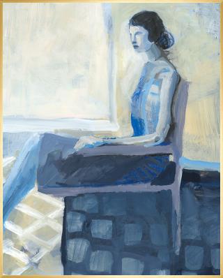 Pensive Thoughts II Framed Wall Art