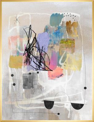 Sq Biz III Framed Wall Art