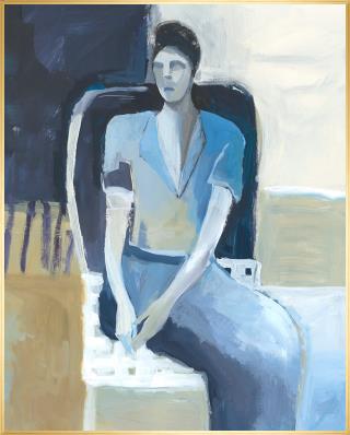 Pensive Thoughts I Framed Wall Art