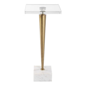 Campeiro Drink Table, Brass