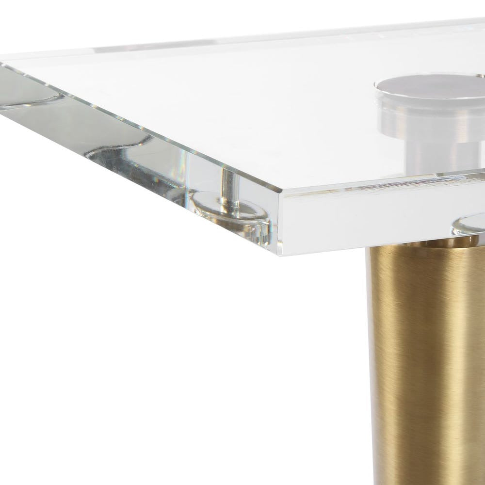 Campeiro Drink Table, Brass