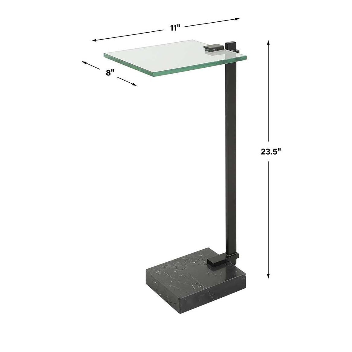 Butler Accent Table, Black