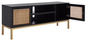 Wade Rattan Media Cabinet