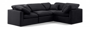 Arrow 4-PC Modular Velvet Sectional