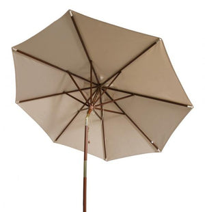 Cannes 9ft Wooden Outdoor Umbrella (WHS) (NEW)