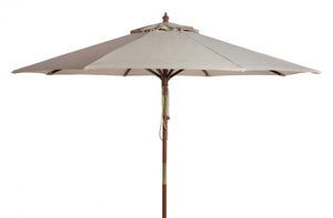 Cannes 9ft Wooden Outdoor Umbrella (WHS) (NEW)