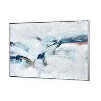 Bay Storm 48x32 Framed Wall Art