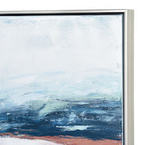 Bay Storm 48x32 Framed Wall Art