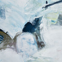 Bay Storm 48x32 Framed Wall Art