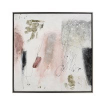 25x25 Modern Blush II Framed Wall Art