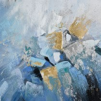 Bursts 40x40 Framed Framed Wall Art